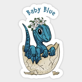 Baby Blue Sticker